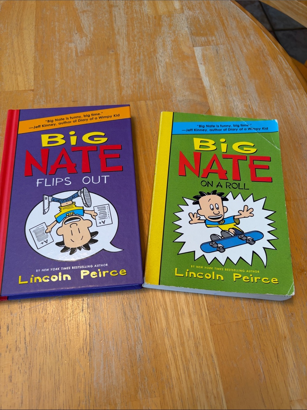 Big Nate Kids Book Set - Purple & Green